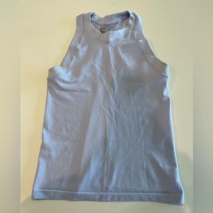 Athleta size Medium Renew Seamless Racerback Tank light lavender